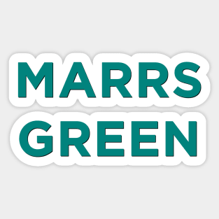 Marrs Green World's Favorite Color Sticker